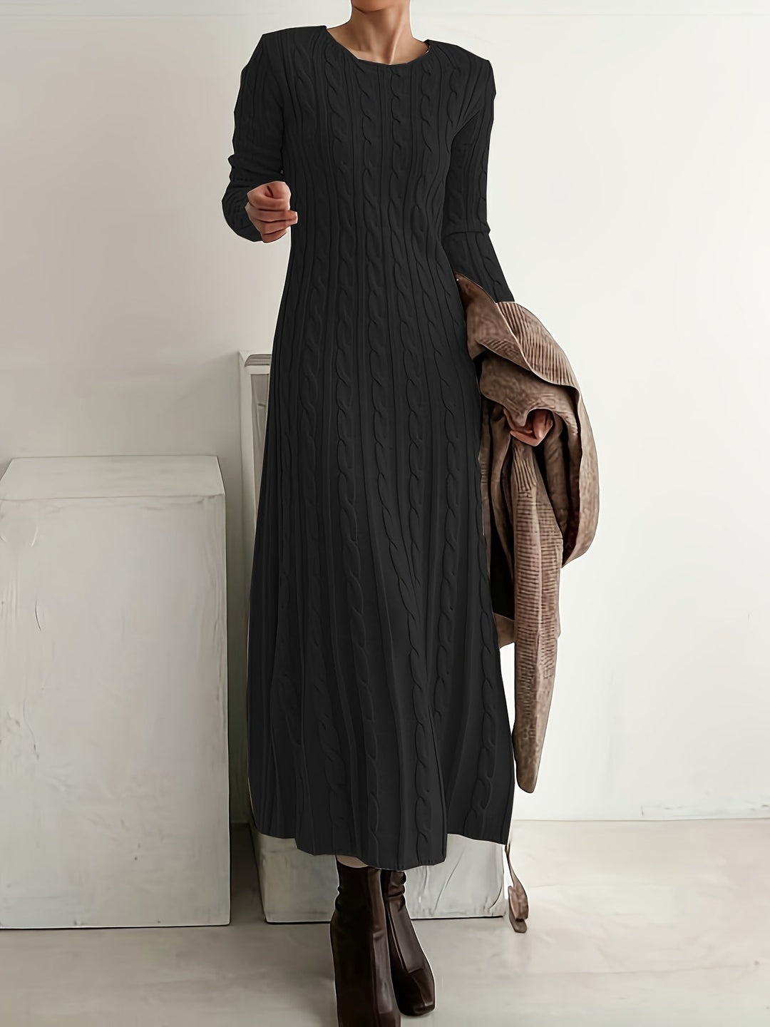 Gianna | Abito in Maglia Elegante