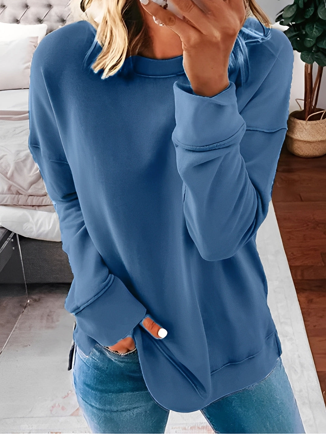 Charnette - Maglione retro morbido per donne