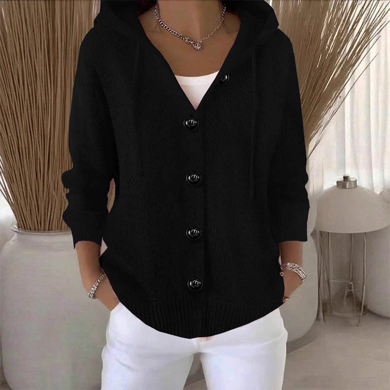 Clara | Cardigan in Maglia con Cappuccio