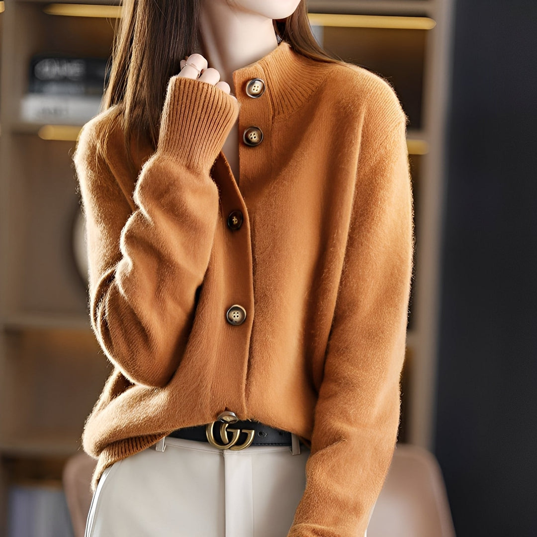 Melba - Classico maglione di lana morbido per donne