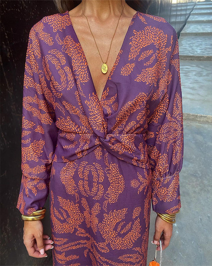 Missandei - Abito in Satin da Donna, Elegante & Dettaglio Nodo