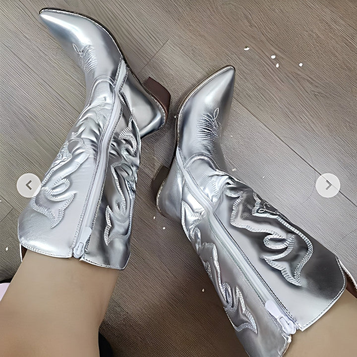 Sherry - Eleganti stivali cowboy per donne