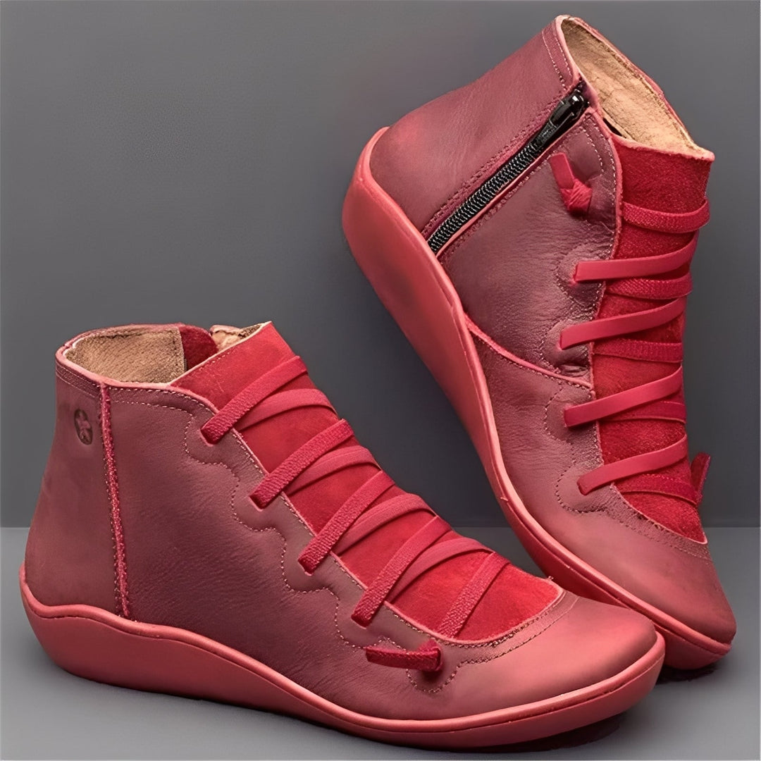 Emma - Comode scarpe da tempo libero in pelle per donne