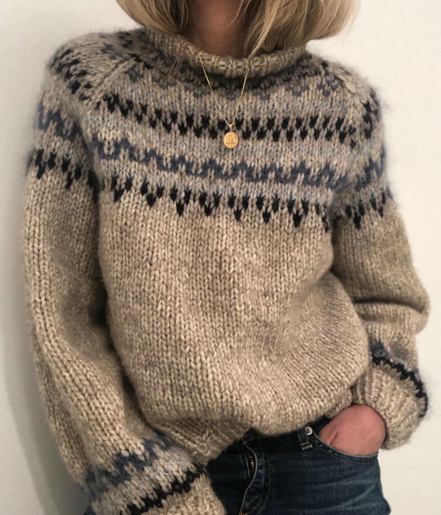 Roseline | Maglia Calda con Collo Morbido