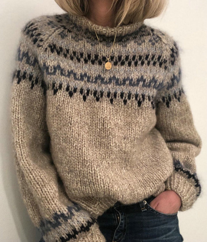 Roseline | Maglia Calda con Collo Morbido