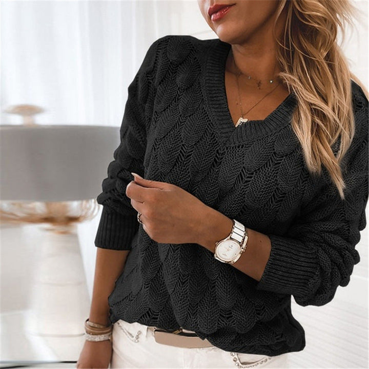 Margherita | Maglia con Scollo a V Elegante