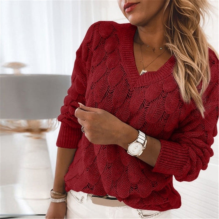 Margherita | Maglia con Scollo a V Elegante
