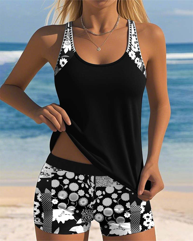 Solé | Costume Tankini Floreale