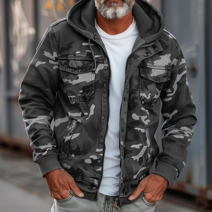 Fabian | giacca cargo camouflage elegante