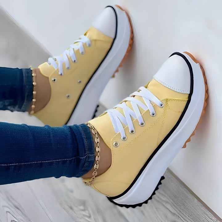 Mellony - Scarpe casual con suole spesse per donne
