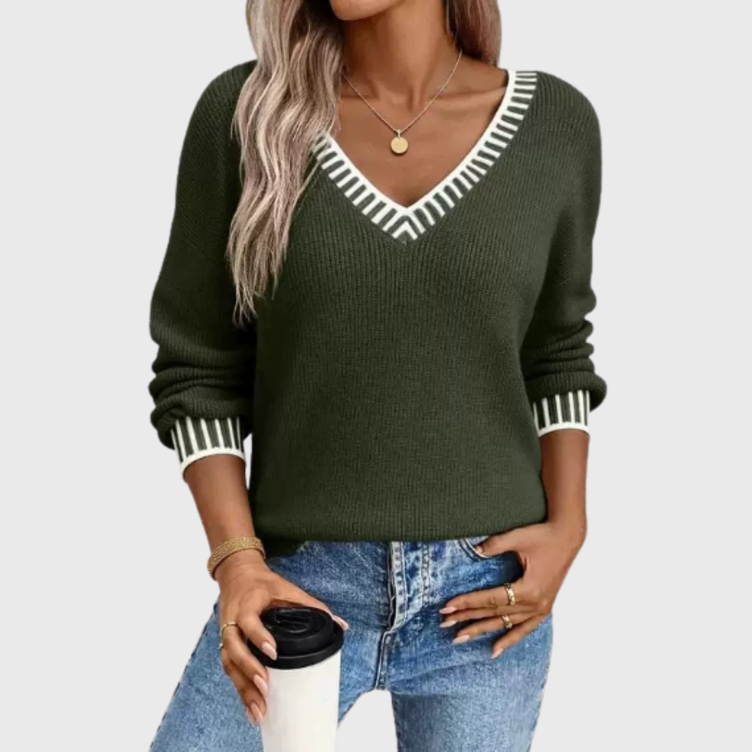 Mara | Maglia Morbida con Scollo a V