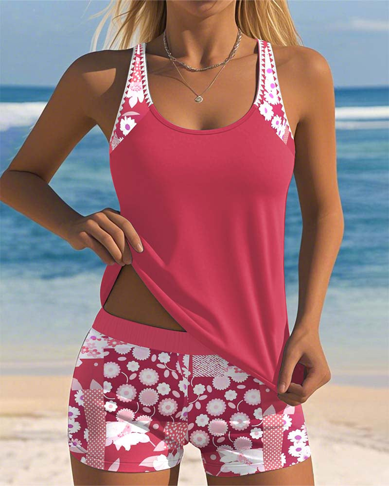 Solé | Costume Tankini Floreale