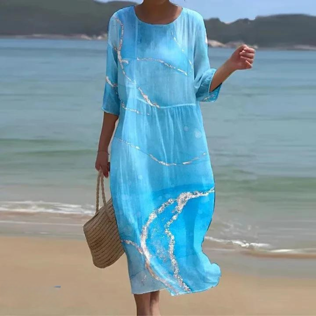 La Rosalie™ – Abito Floreale Silhouette A