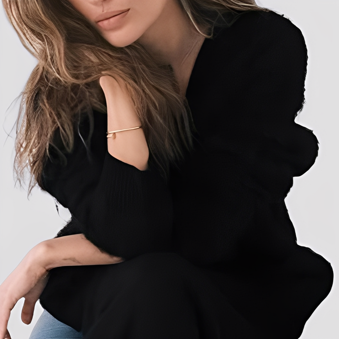 Lavena - Morbido Maglione Oversize in Cashmere per Donne