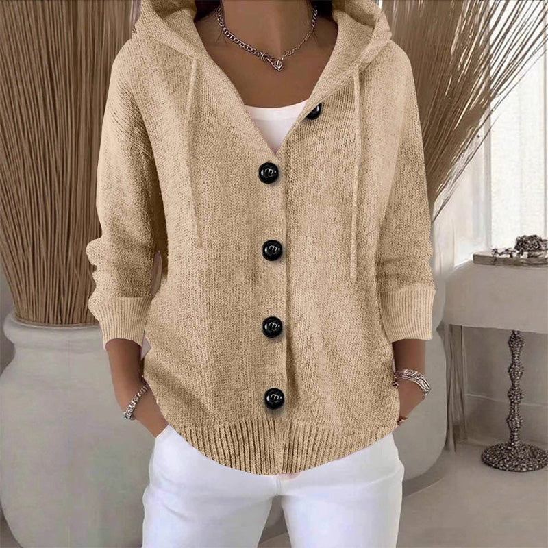 Clara | Cardigan in Maglia con Cappuccio