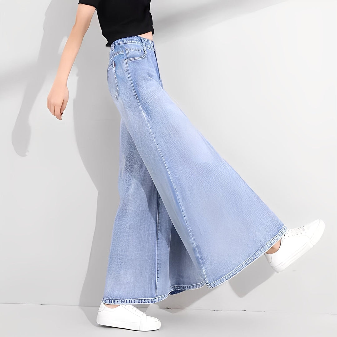 Jasmine - Jeans stilosi con gamba ampia per donne
