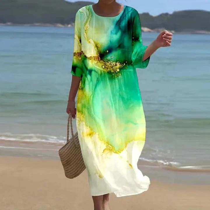 La Rosalie™ – Abito Floreale Silhouette A