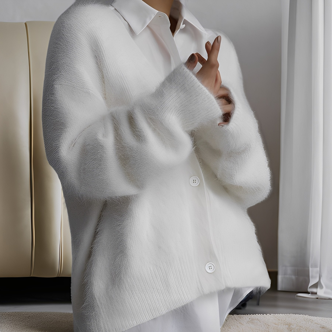 Emberly - Maglione in cashmere casual e comodo per donna