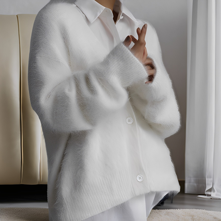 Emberly - Maglione in cashmere casual e comodo per donna