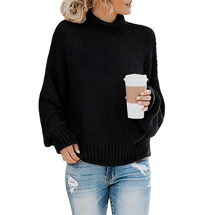 Evalyn - Maglione casual a collo alto per donne
