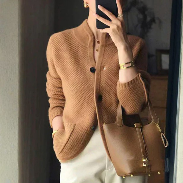 Silvia | Cardigan in Maglia Elegante