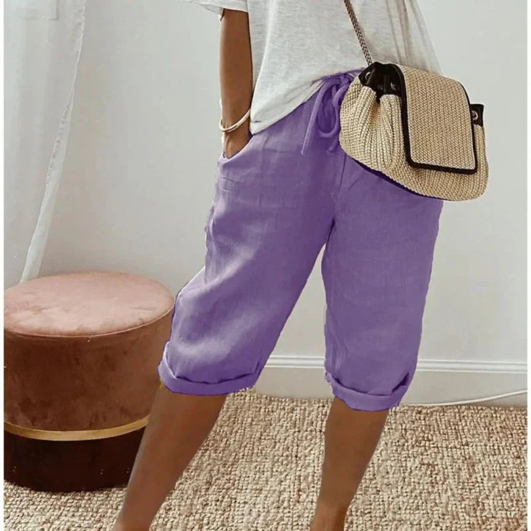 Fenlorn™ | Pantaloncini Capri Morbidi e Su Misura