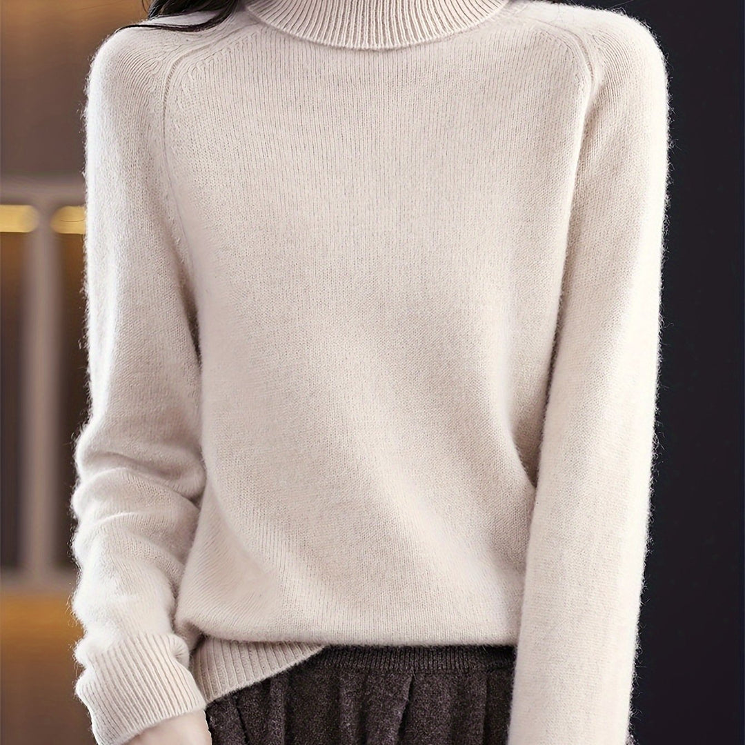 Aimée | Maglia Morbida A Collo Alto