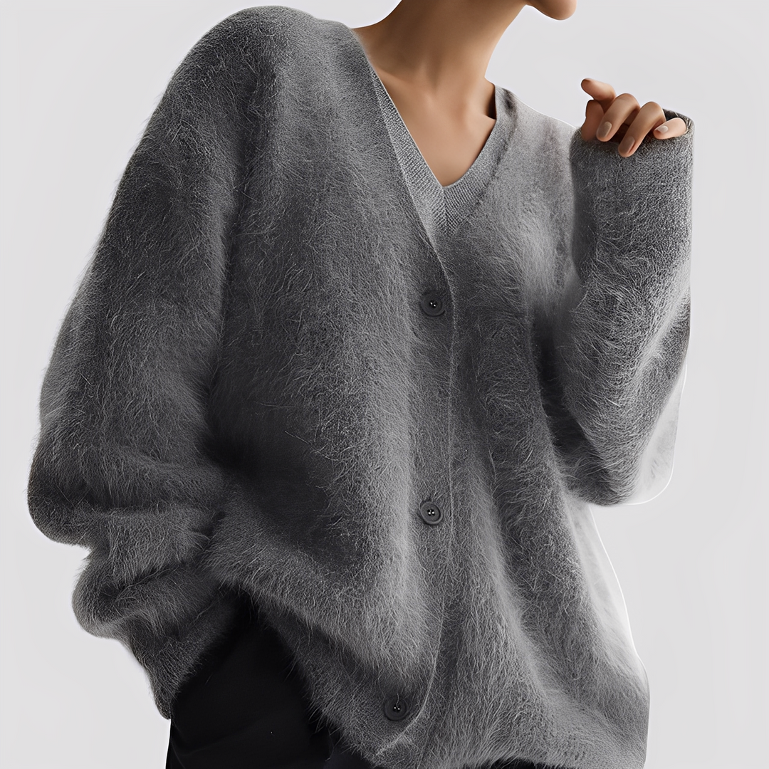 Lavena - Morbido Maglione Oversize in Cashmere per Donne