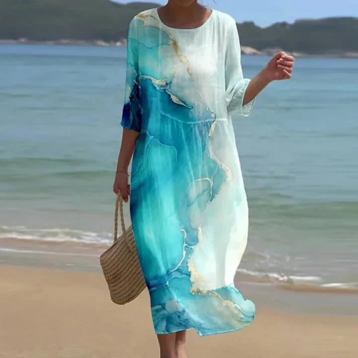 La Rosalie™ – Abito Floreale Silhouette A