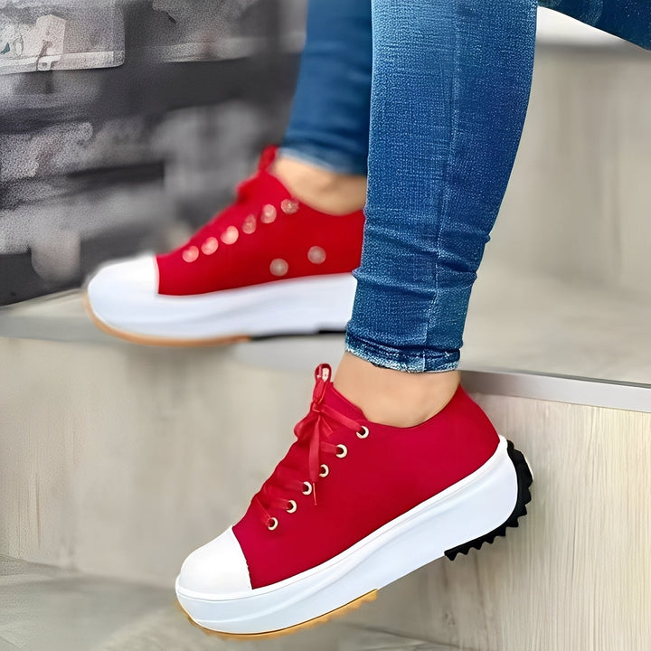 Mellony - Scarpe casual con suole spesse per donne
