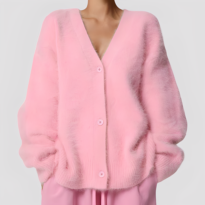Lavena - Morbido Maglione Oversize in Cashmere per Donne