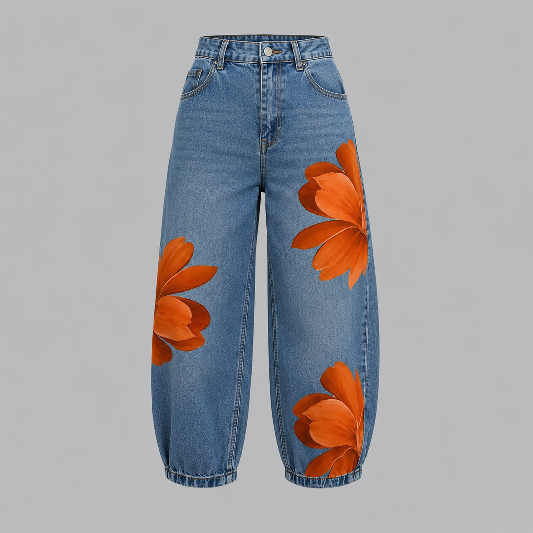 Daniela | Jeans Floreale