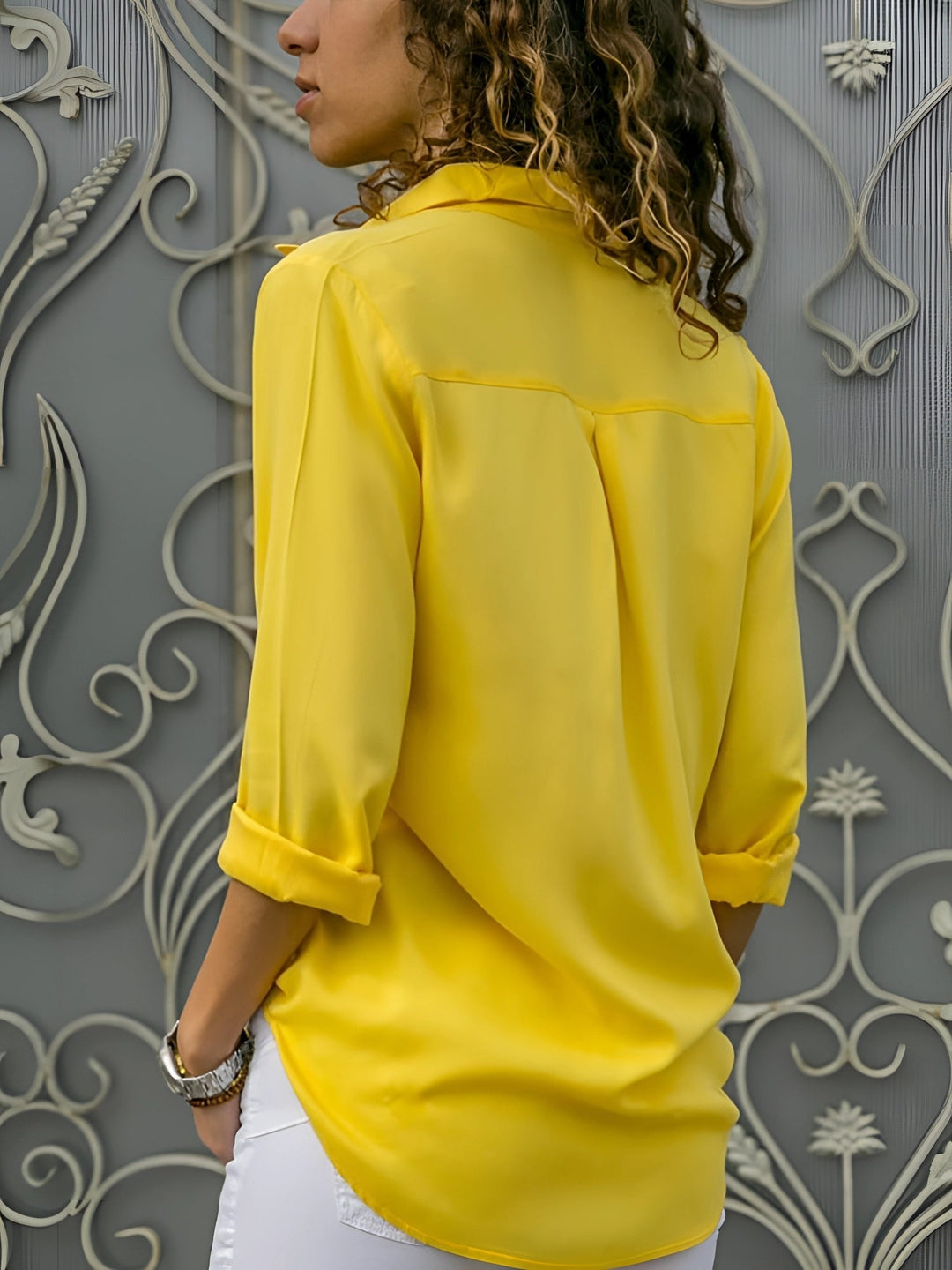 Delilah - Elegante camicia di seta per donne
