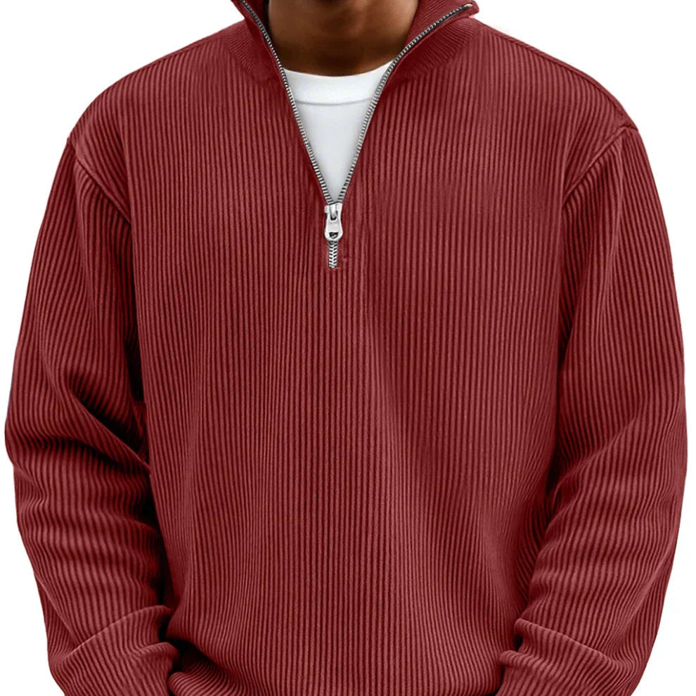 Lorenzo | Maglione Elegante con Zip