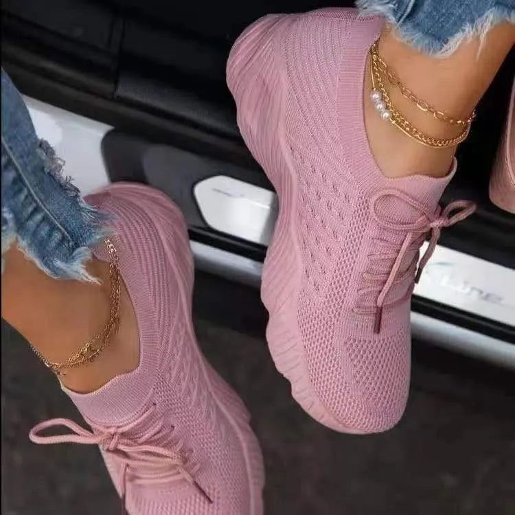 Suellen - Sneakers ortopediche in mesh da donna