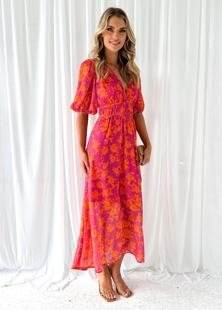 Kathy – Abito lungo con scollo a V