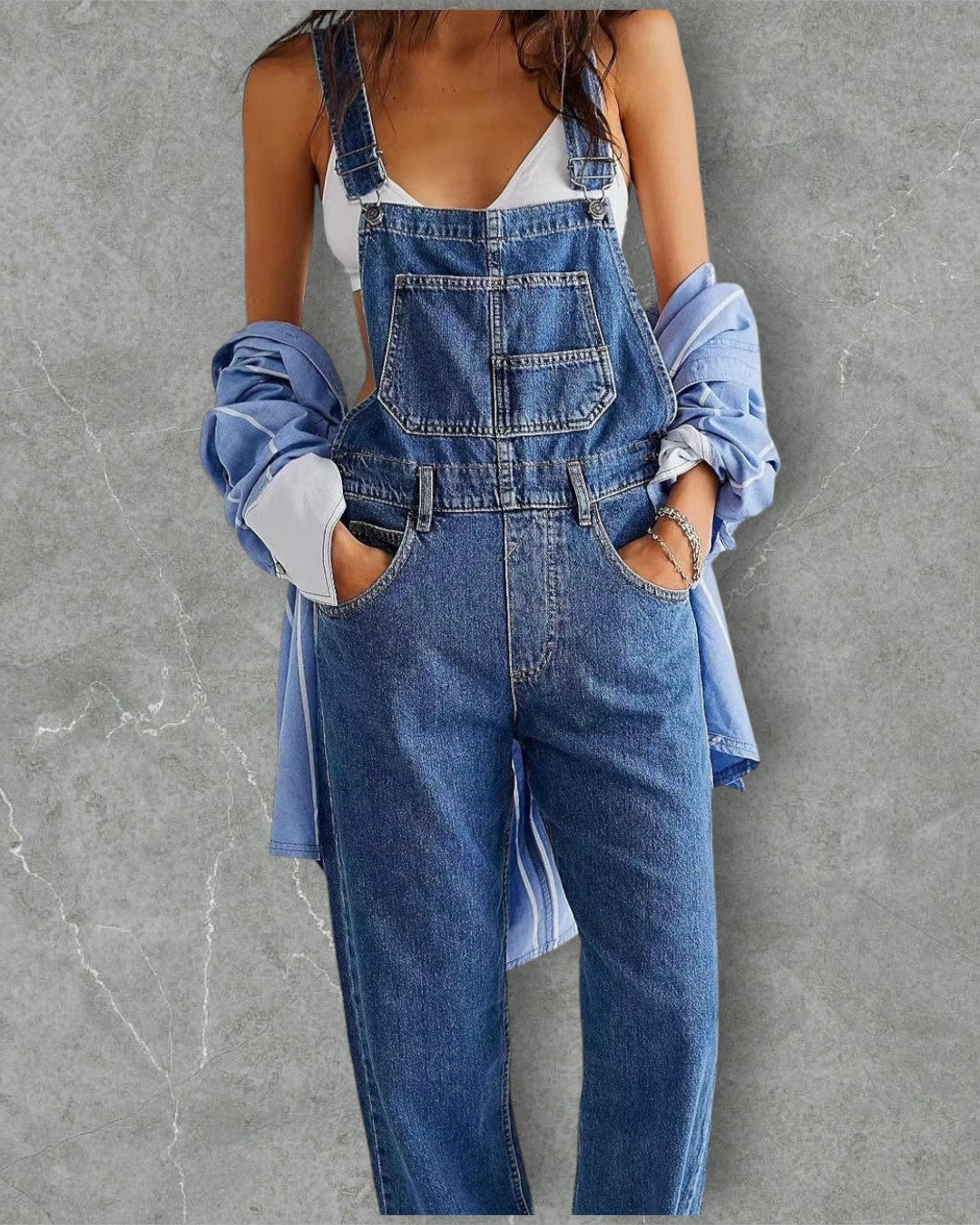 Jacqui | Tuta denim urbana