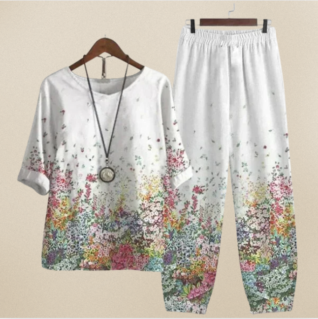 Lilou | Completo camicia e pantaloni comodi e chic