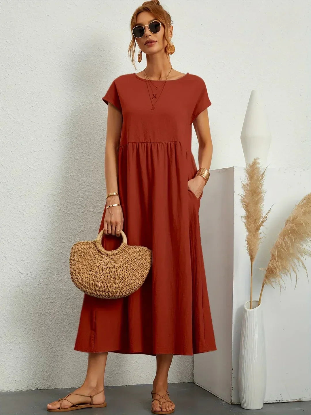 Robe Leggera Con Tasche