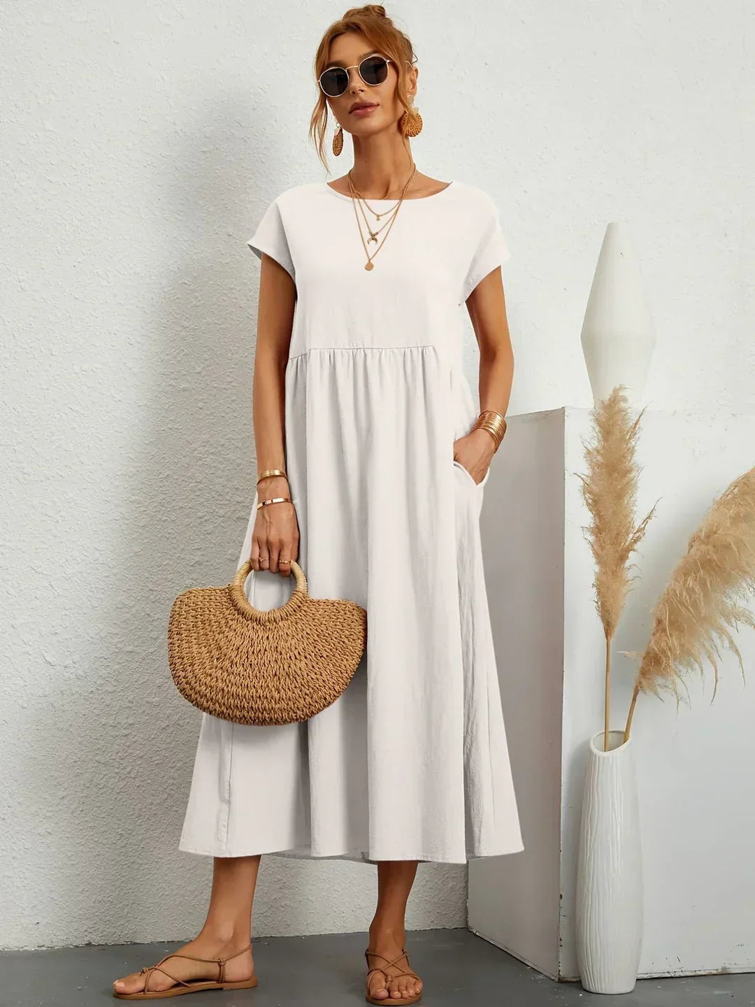 Robe Leggera Con Tasche