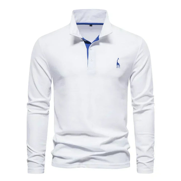 Audren | polo elegante a maniche lunghe