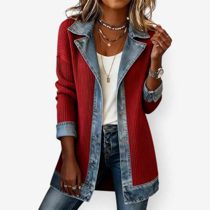 Emilia | Giacca Denim e Maglia