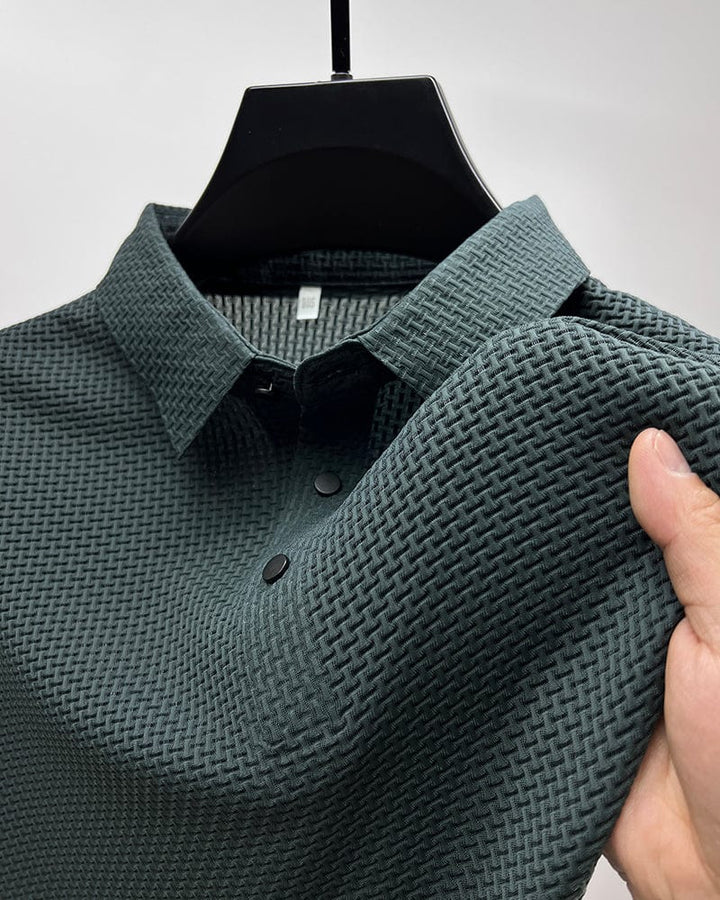 Davanté | T-shirt elegante e testurizzata per uomo