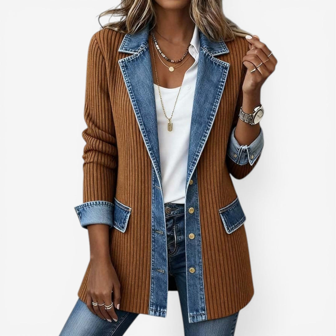 Emilia | Giacca Denim e Maglia