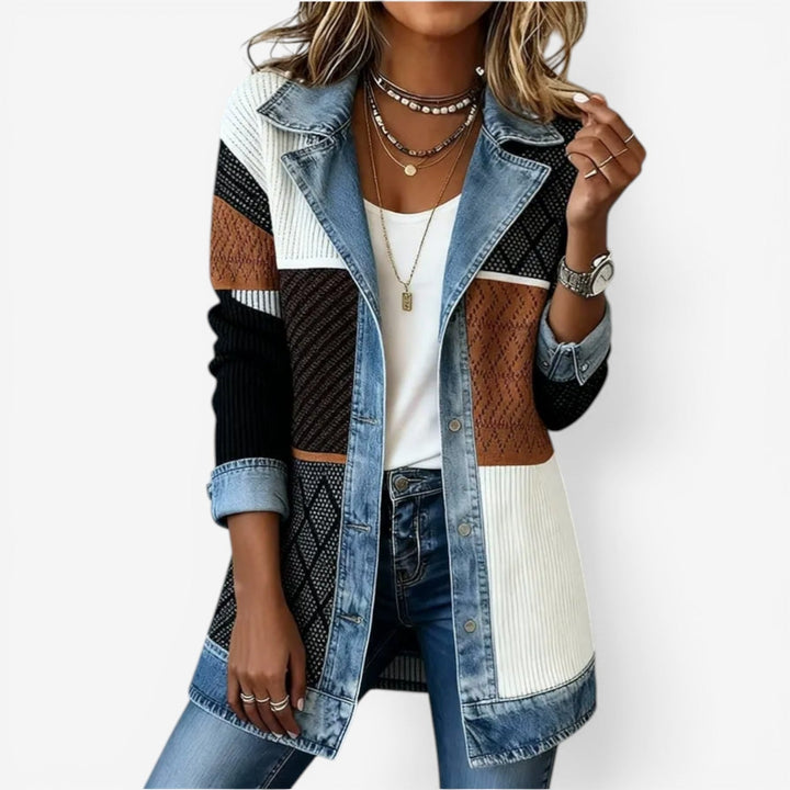 Emilia | Giacca Denim e Maglia