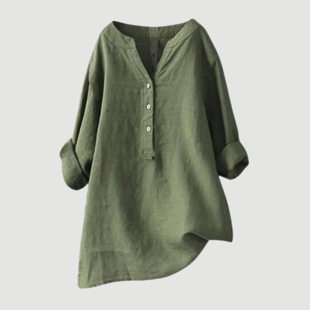 Livia™ – Camicia Leggera e Comoda con Bottoni