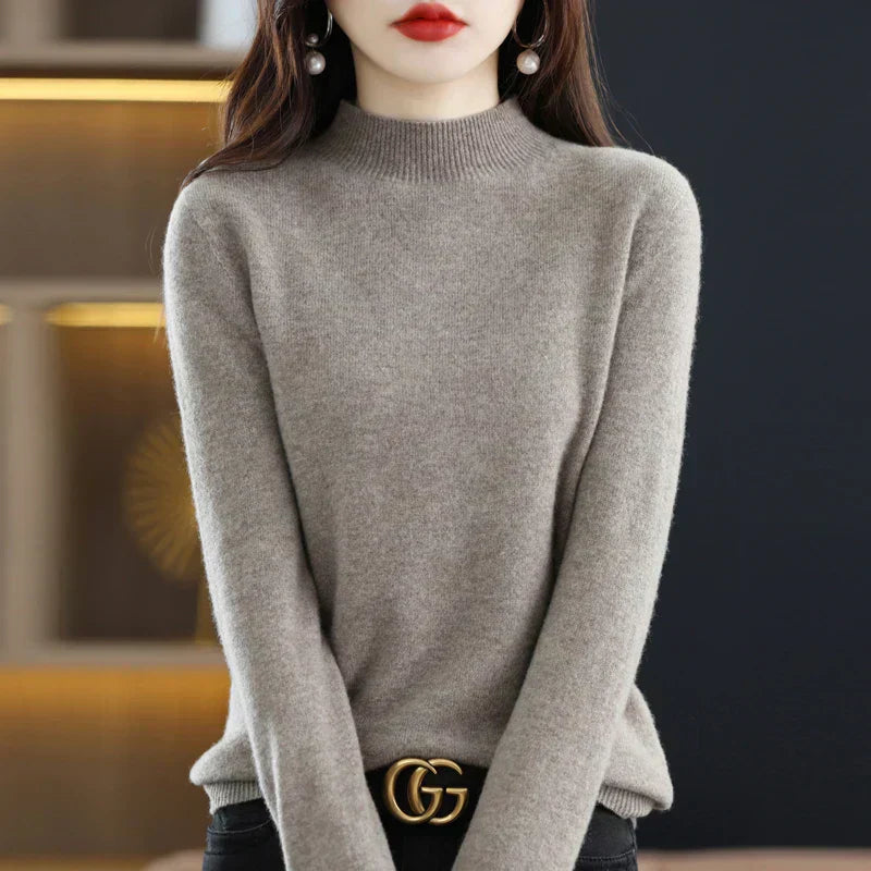 Carlotta – Pullover elegante con motivo a treccia