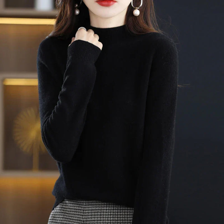 Carlotta – Pullover elegante con motivo a treccia