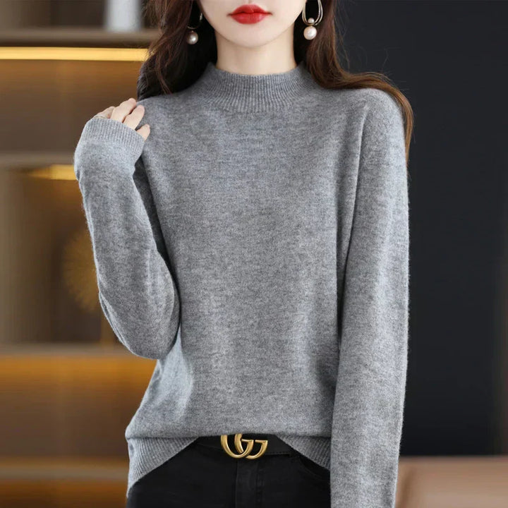 Carlotta – Pullover elegante con motivo a treccia