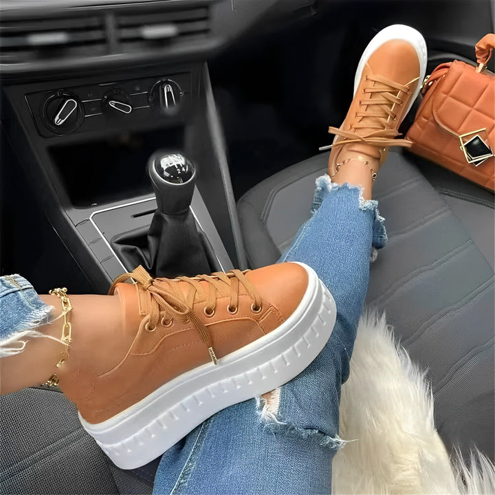 Valerie - Sneaker con plateau e suola spessa per donne